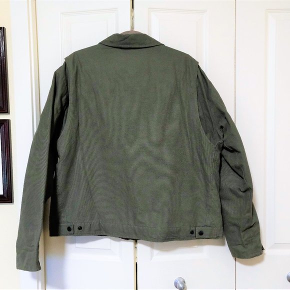 NWOT - Bailey's Point Men's Cotton Jacket with warm lining SZ XL - Picture 2 of 6